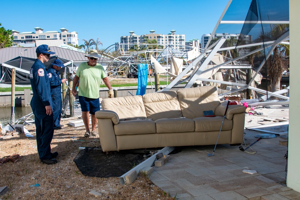 USCG Assesses Potential Pollution Threats After Hurricane Ian