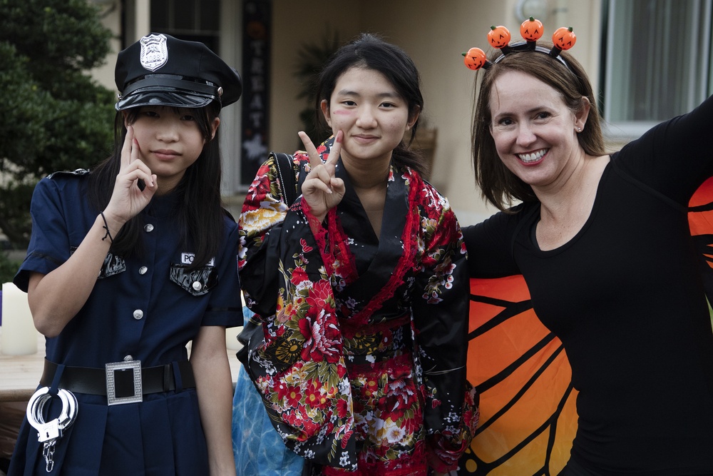 Yokota enjoys Halloween festivities with friends, families, Japanese community
