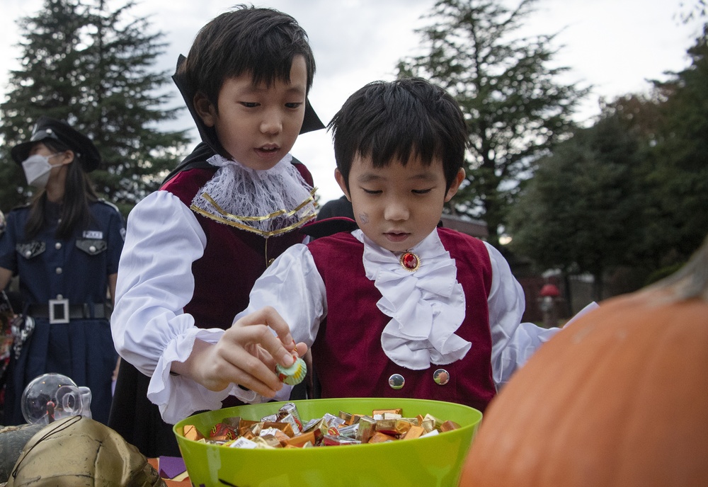 Yokota enjoys Halloween festivities with friends, families, Japanese community