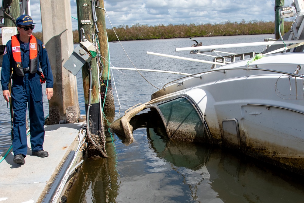 USCG Assesses Potential Pollution Threats After Hurricane Ian