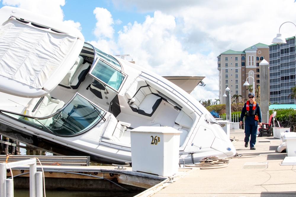 USCG Assesses Potential Pollution Threats After Hurricane Ian