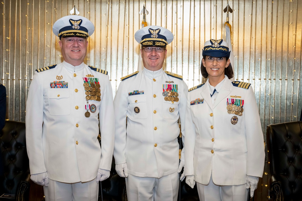 US Coast Guard Reserve Change of Command