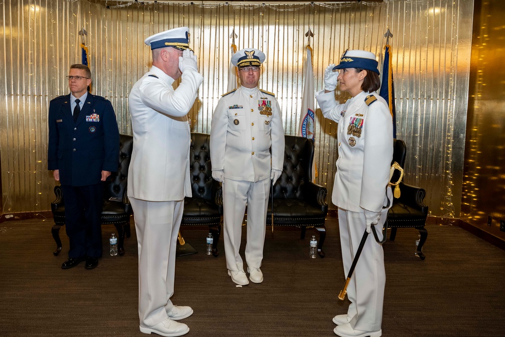 US Coast Guard Reserve Change of Command