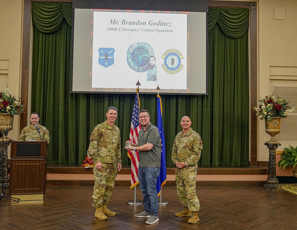 688th Cyberspace Wing disabled Civilian, cancer survivor, embodies intestinal fortitude