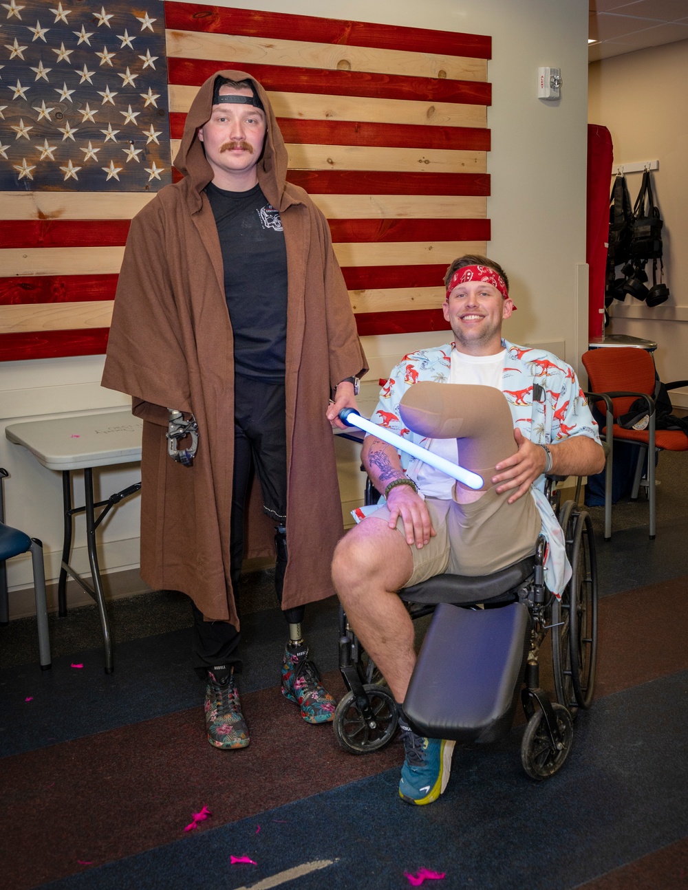 WRNMMC Facility Dogs Celebrate Halloween