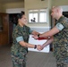 Sgt. Isabelle M. Anaya's promotion ceremony