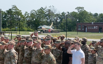 102nd Logistics Readiness Squadron Redesignation Ceremony.