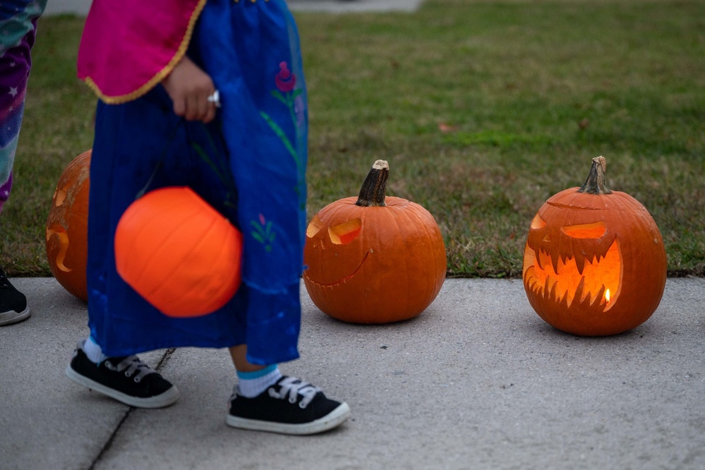 Dover Air Force Base families trick or treat