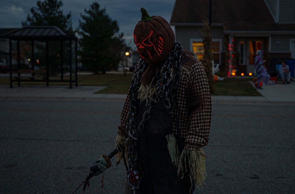 Dover Air Force Base families trick or treat
