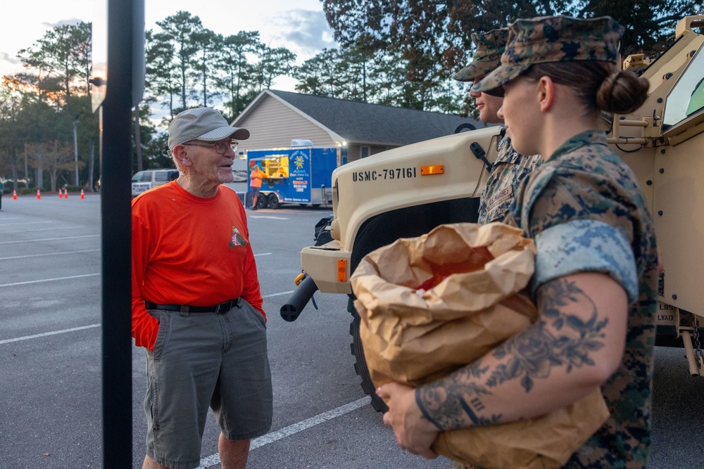 26th MEU Participates in Cape Carteret Baptist Church's Trunk or Treat