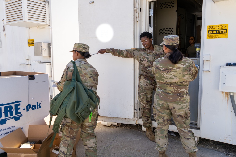 Supply Operations during Post Mobilization at Fort Hood