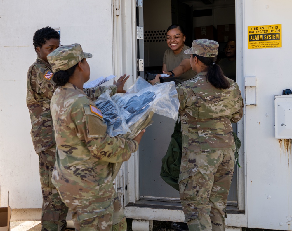 Supply Operations during Post Mobilization at Fort Hood