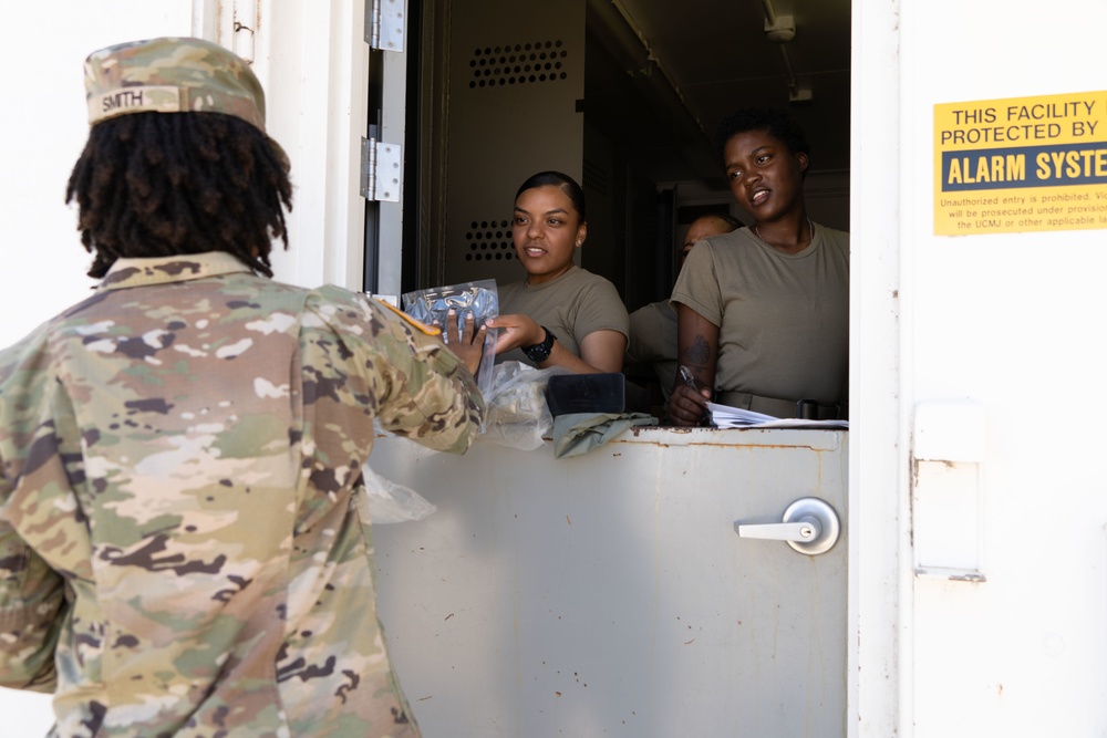 Supply Operations during Post Mobilization at Fort Hood