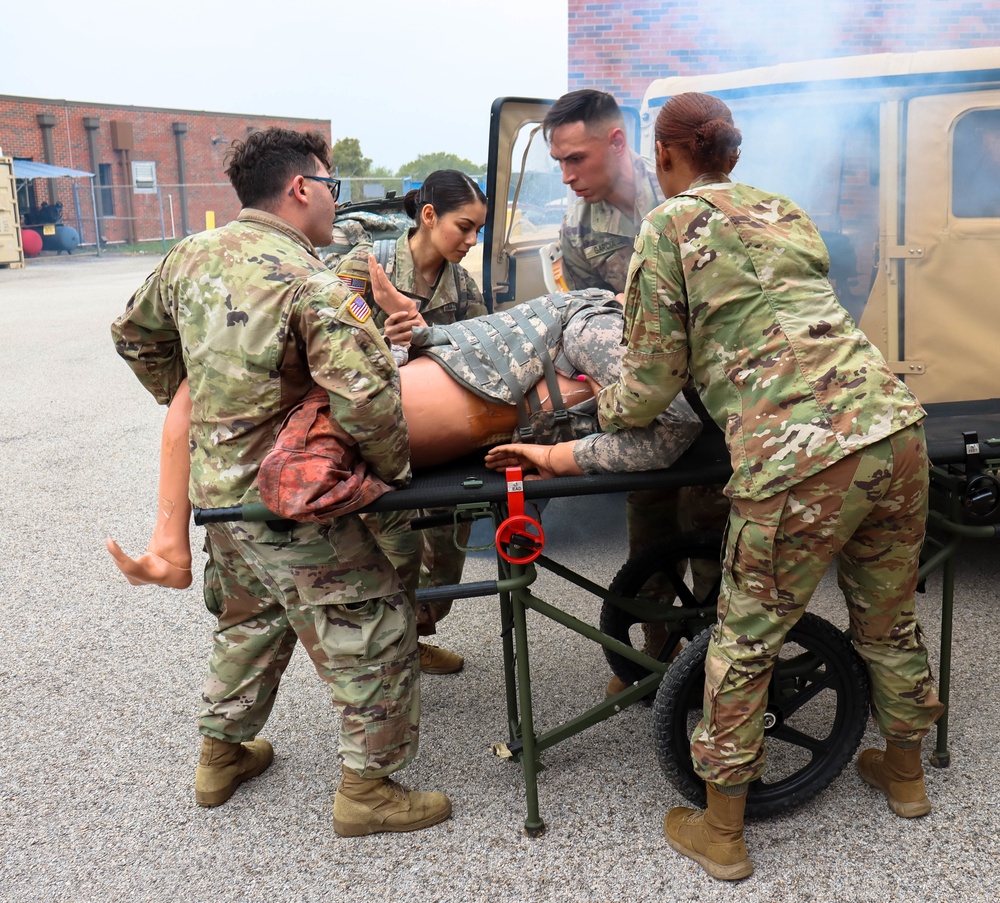 394th Field Hospital Soldiers Sharpen Their Skills