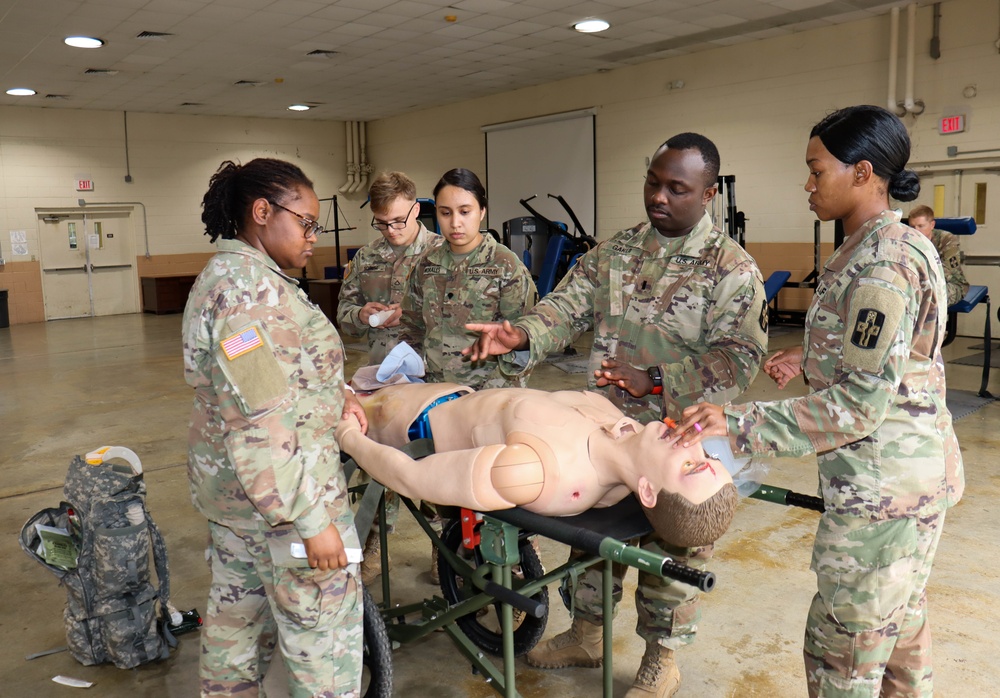 394th Field Hospital Soldiers Sharpen Their Skills