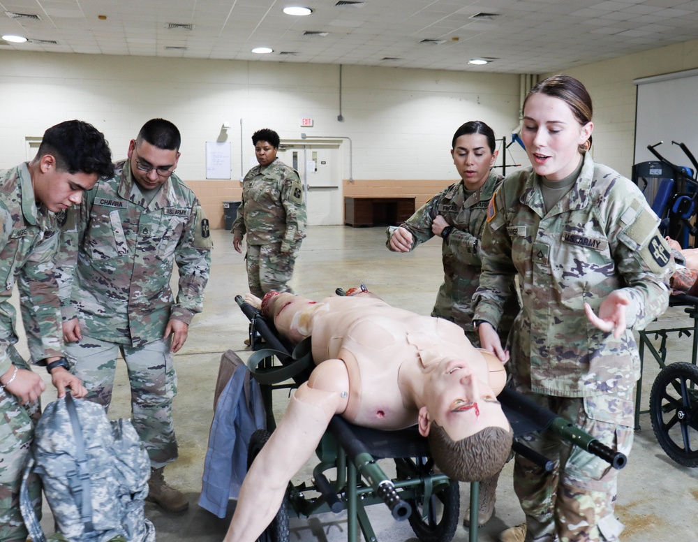 394th Field Hospital Soldiers Sharpen Their Skills