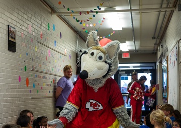 1st Infantry Division, Fort Riley Welcome Kansas City Chiefs