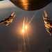 KC-135 AR F-15s