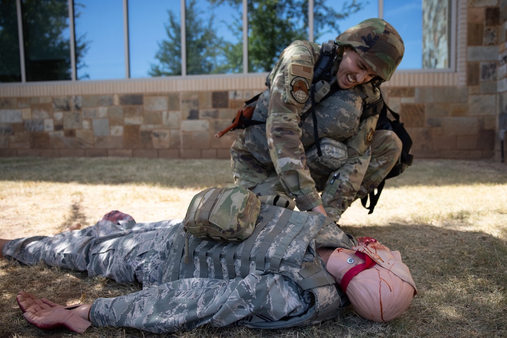 72nd MDG members take part in Tactical Combat Casualty Care Combat Lifesavers Course