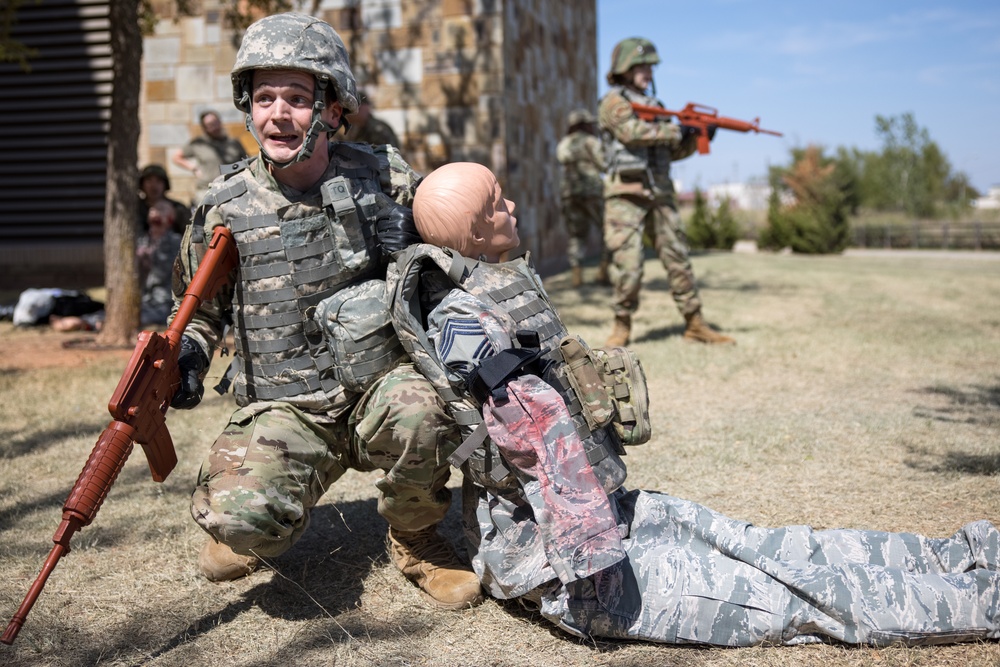 72nd MDG members take part in Tactical Combat Casualty Care Combat Lifesavers Course