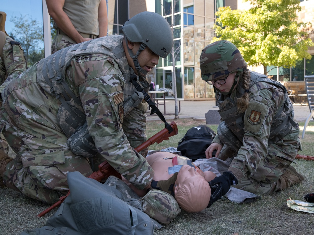 72nd MDG members take part in Tactical Combat Casualty Care Combat Lifesavers Course