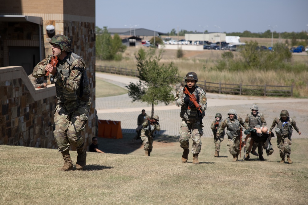 72nd MDG members take part in Tactical Combat Casualty Care Combat Lifesavers Course