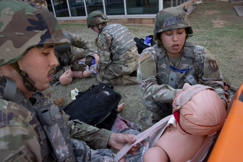 72nd MDG members take part in Tactical Combat Casualty Care Combat Lifesavers Course