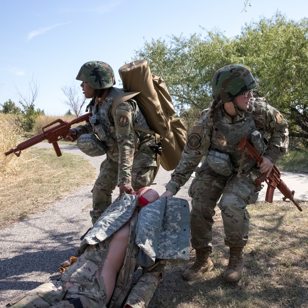 72nd MDG members take part in Tactical Combat Casualty Care Combat Lifesavers Course