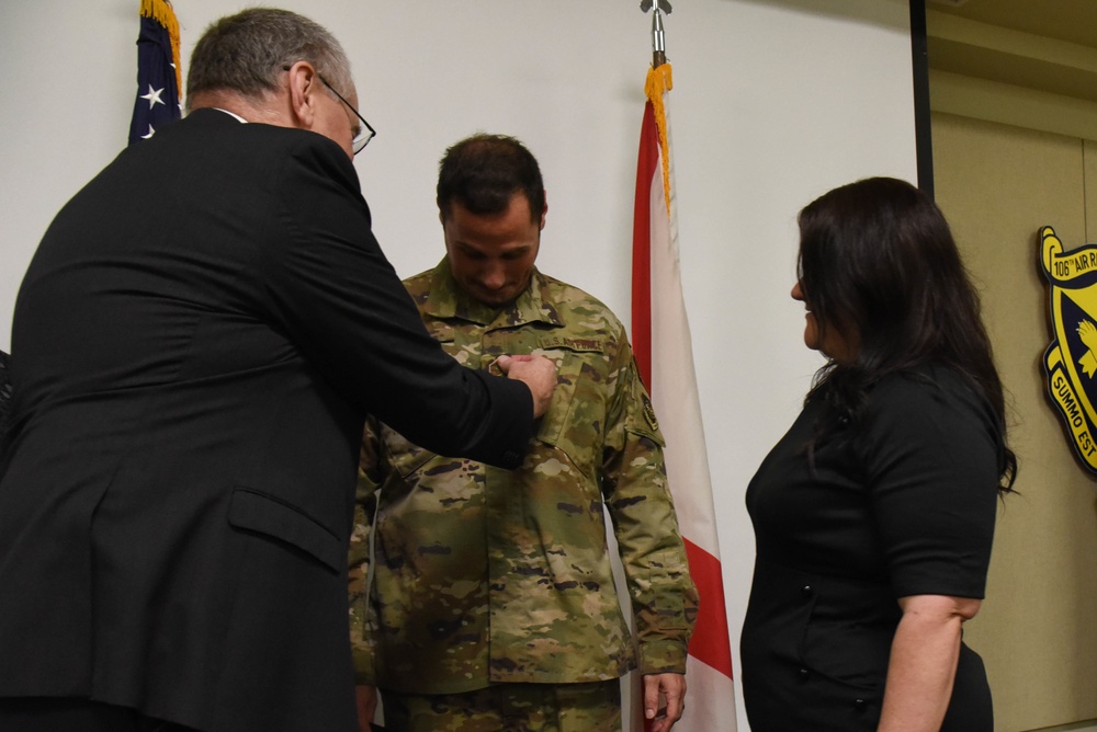 Tech. Sgt. Goke and Staff Sgt. Hamby Promotion Ceremony