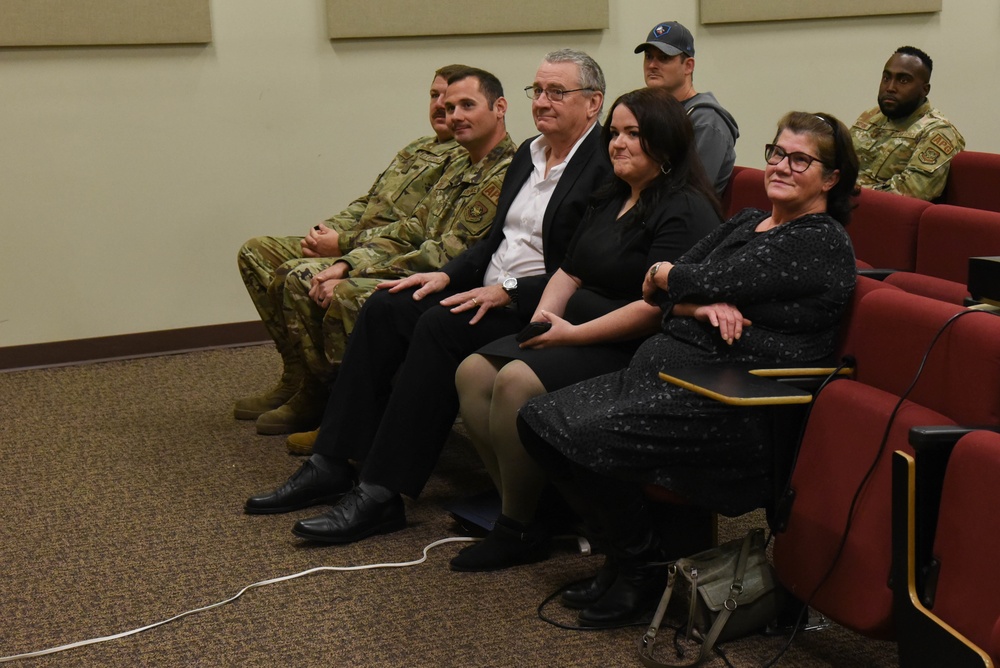 Tech. Sgt. Goke and Staff Sgt. Hamby Promotion Ceremony