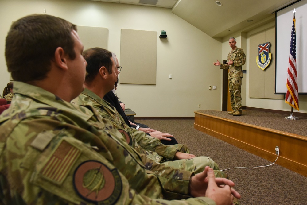 Tech. Sgt. Goke and Staff Sgt. Hamby Promotion Ceremony