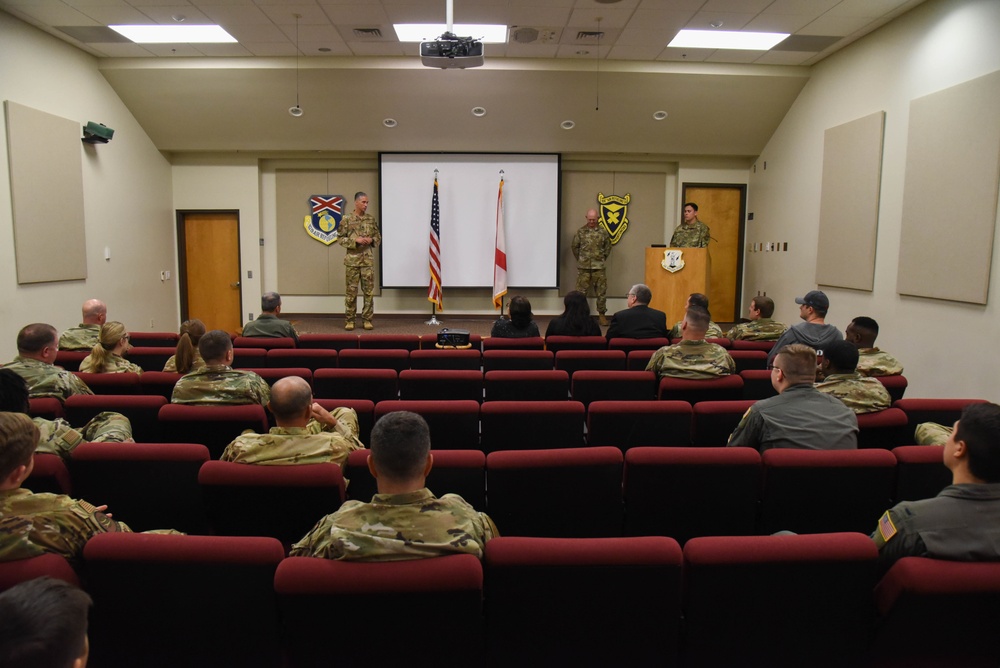 Tech. Sgt. Goke and Staff Sgt. Hamby Promotion Ceremony