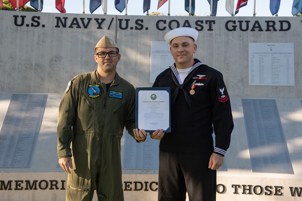 Sailor Receives Medal for Life-Saving Actions
