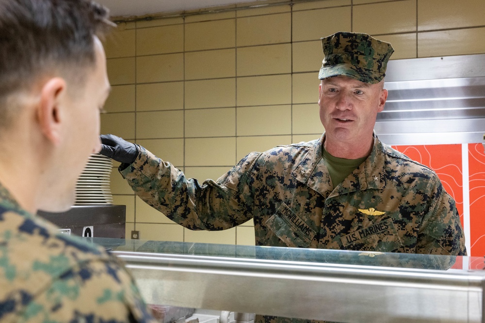 2nd Marine Logistics Group celebrates 247th Marine Corps birthday at French Creek mess hall