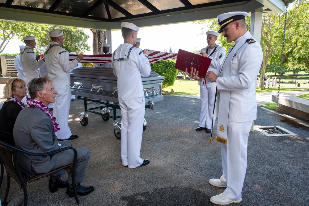 U.S. Navy Fireman 3rd Class Clarence A. Blaylock Interment Ceremony