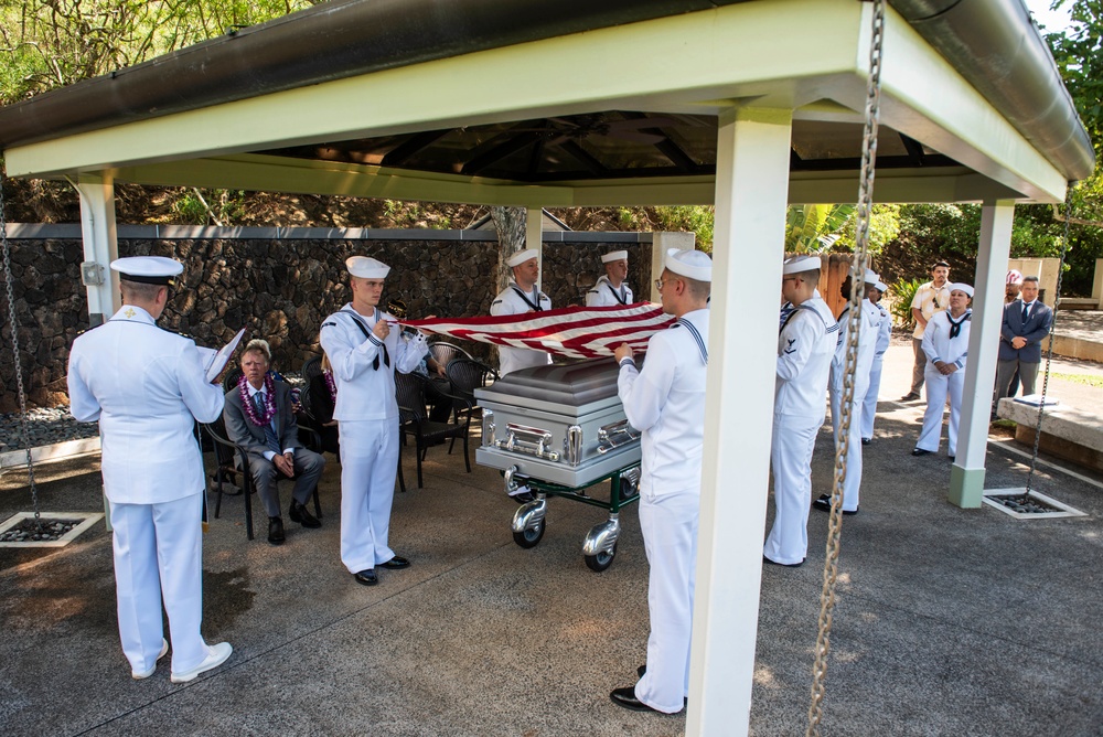 U.S. Navy Fireman 3rd Class Clarence A. Blaylock Interment Ceremony