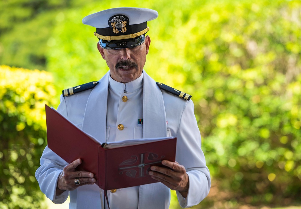 U.S. Navy Fireman 3rd Class Clarence A. Blaylock Interment Ceremony