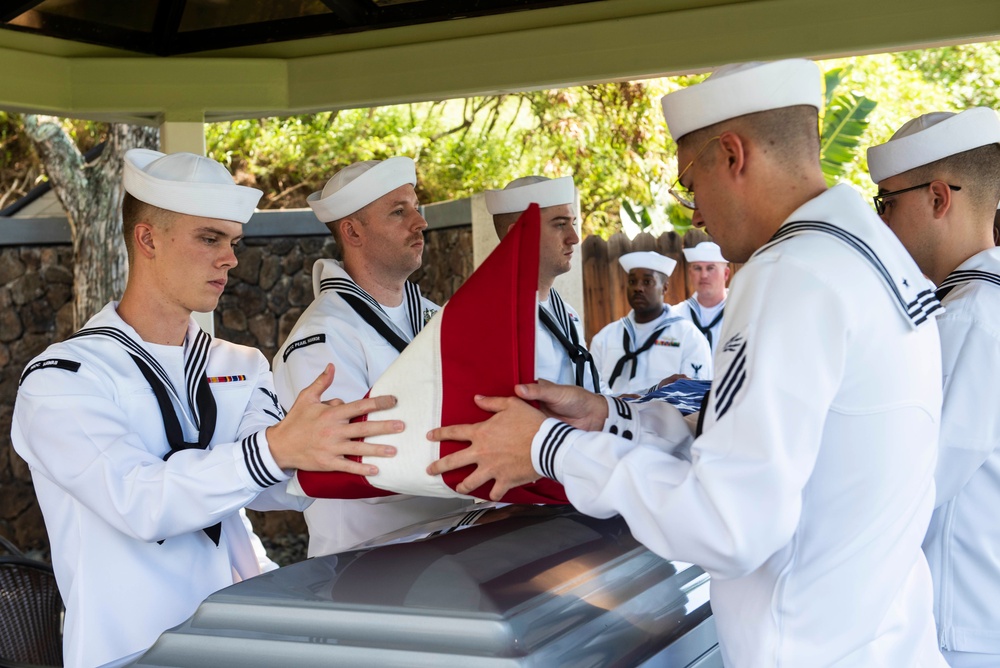 U.S. Navy Fireman 3rd Class Clarence A. Blaylock Interment Ceremony