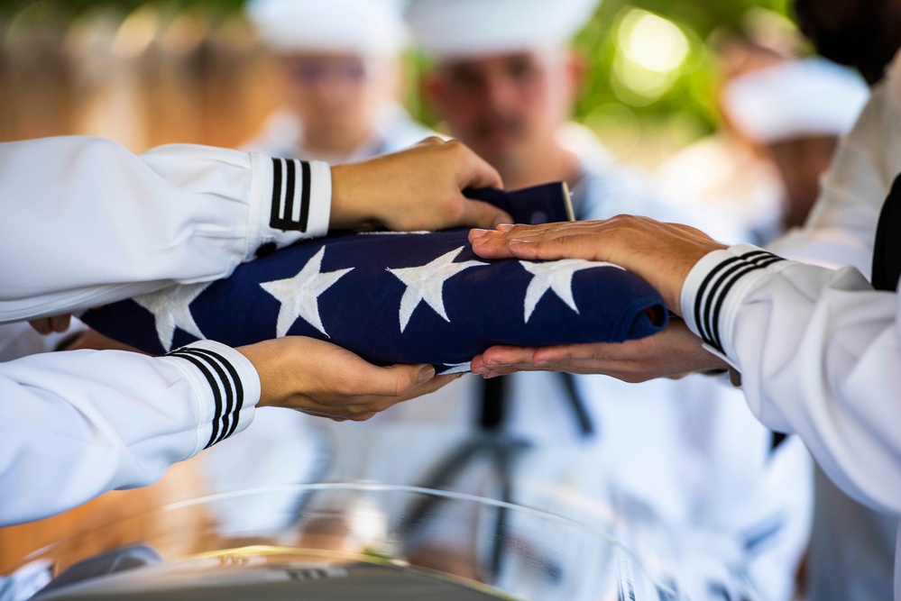 U.S. Navy Fireman 3rd Class Clarence A. Blaylock Interment Ceremony