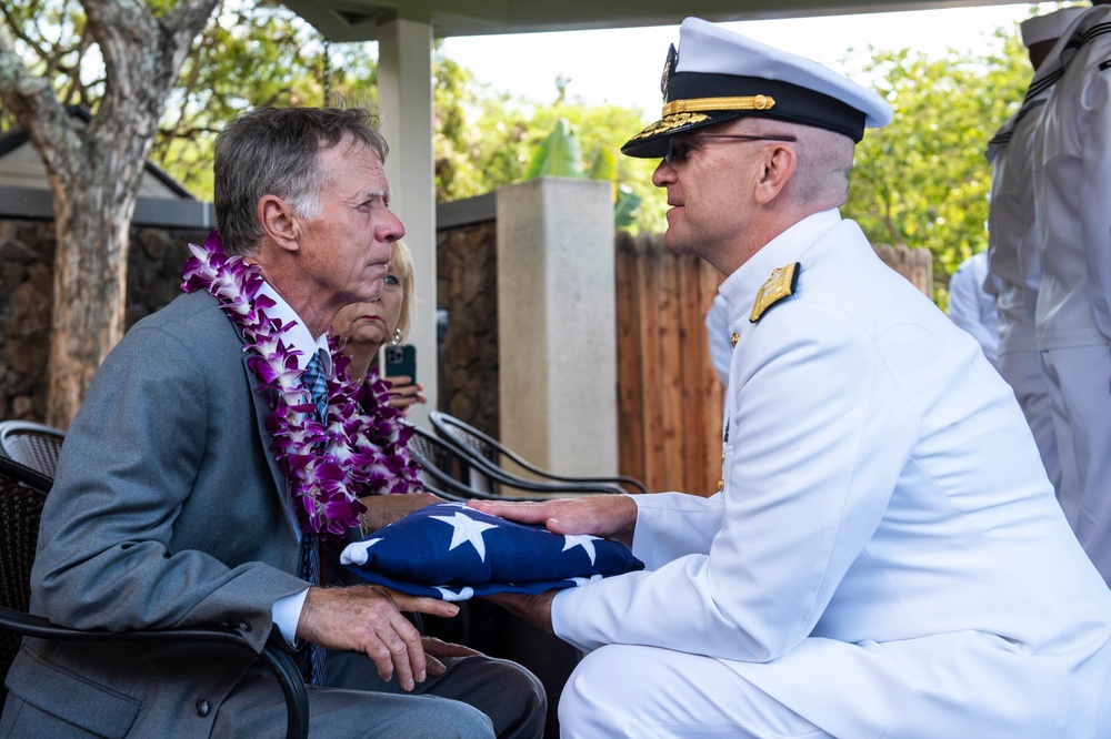 U.S. Navy Fireman 3rd Class Clarence A. Blaylock Interment Ceremony