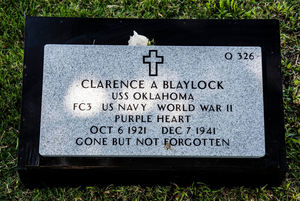 U.S. Navy Fireman 3rd Class Clarence A. Blaylock Interment Ceremony