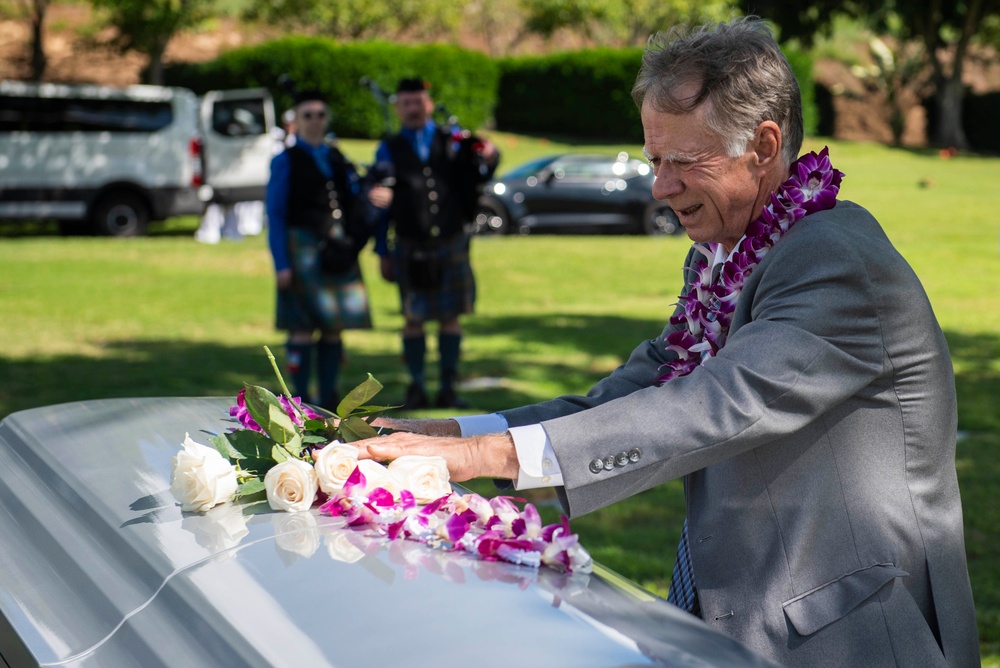 U.S. Navy Fireman 3rd Class Clarence A. Blaylock Interment Ceremony