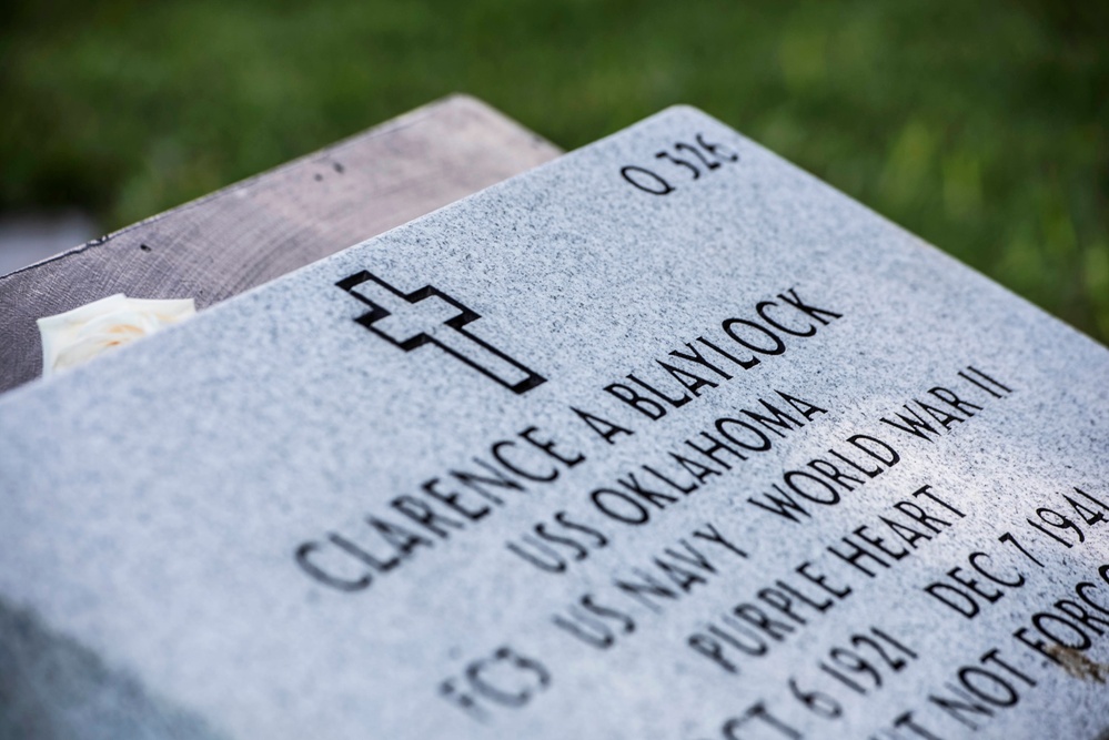 U.S. Navy Fireman 3rd Class Clarence A. Blaylock Interment Ceremony