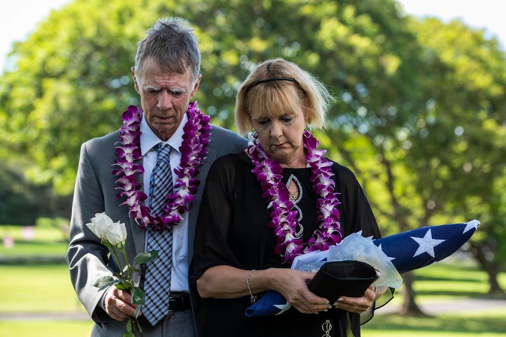 U.S. Navy Fireman 3rd Class Clarence A. Blaylock Interment Ceremony