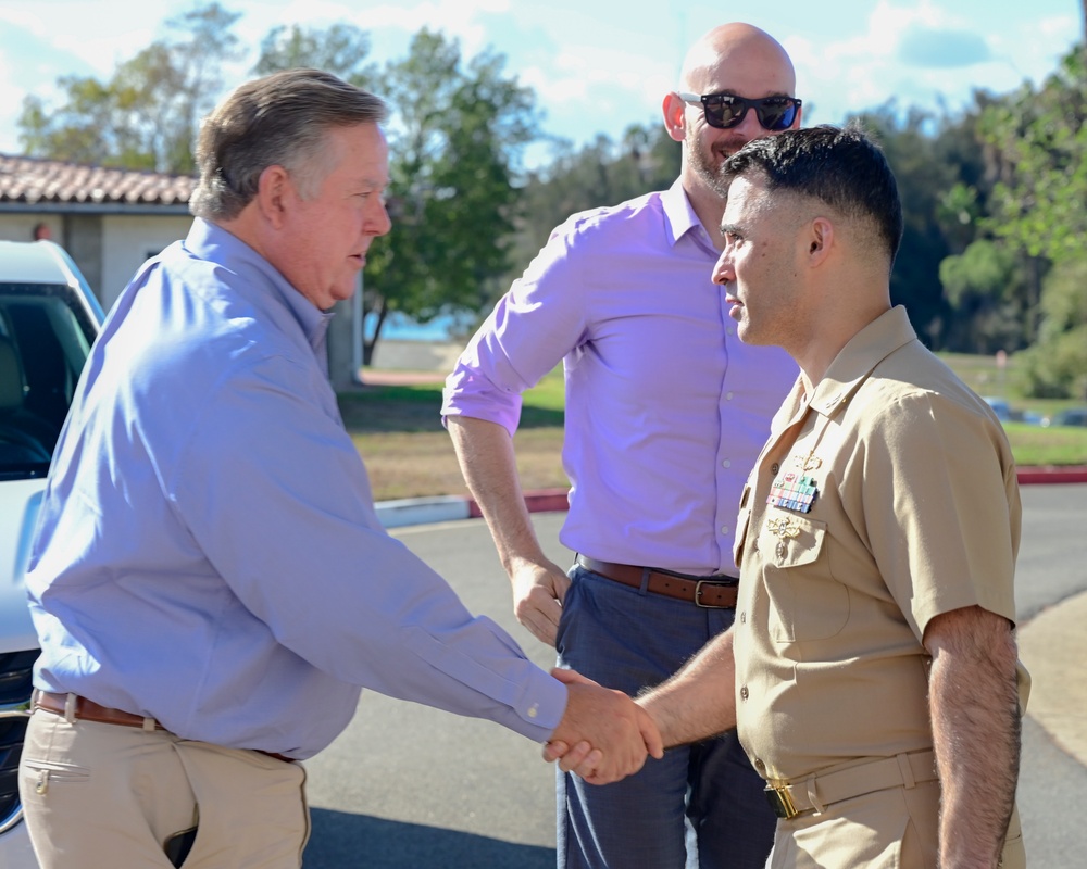 U.S. Rep. Ken Calvert Visits NSWC Corona