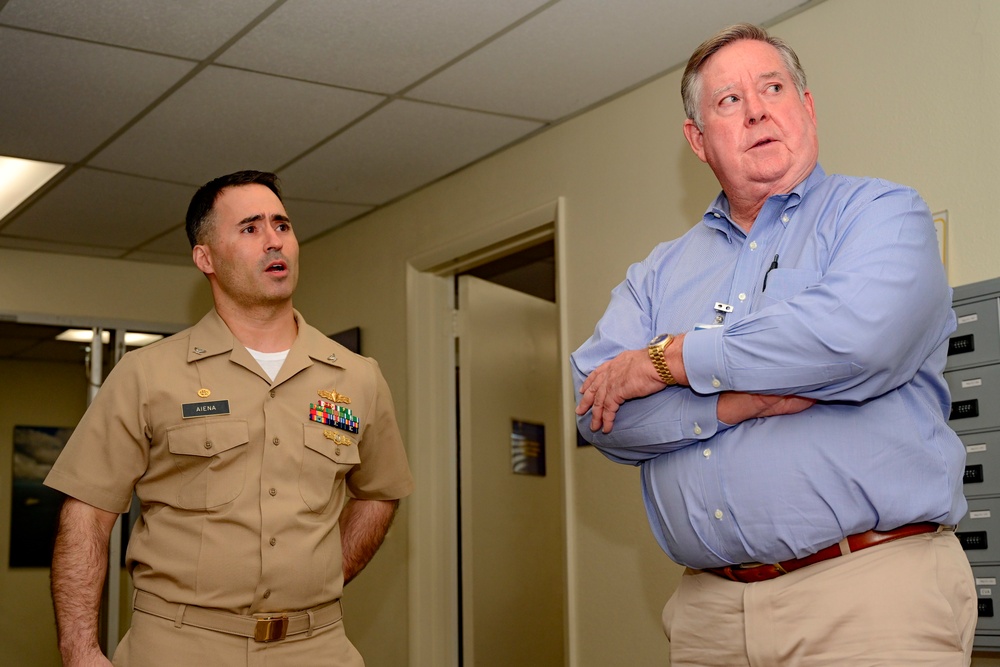 U.S. Rep. Ken Calvert Visits NSWC Corona