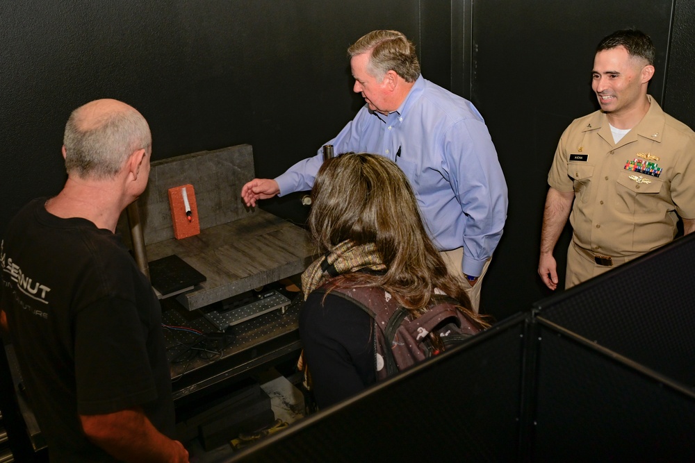 U.S. Rep. Ken Calvert Visits NSWC Corona