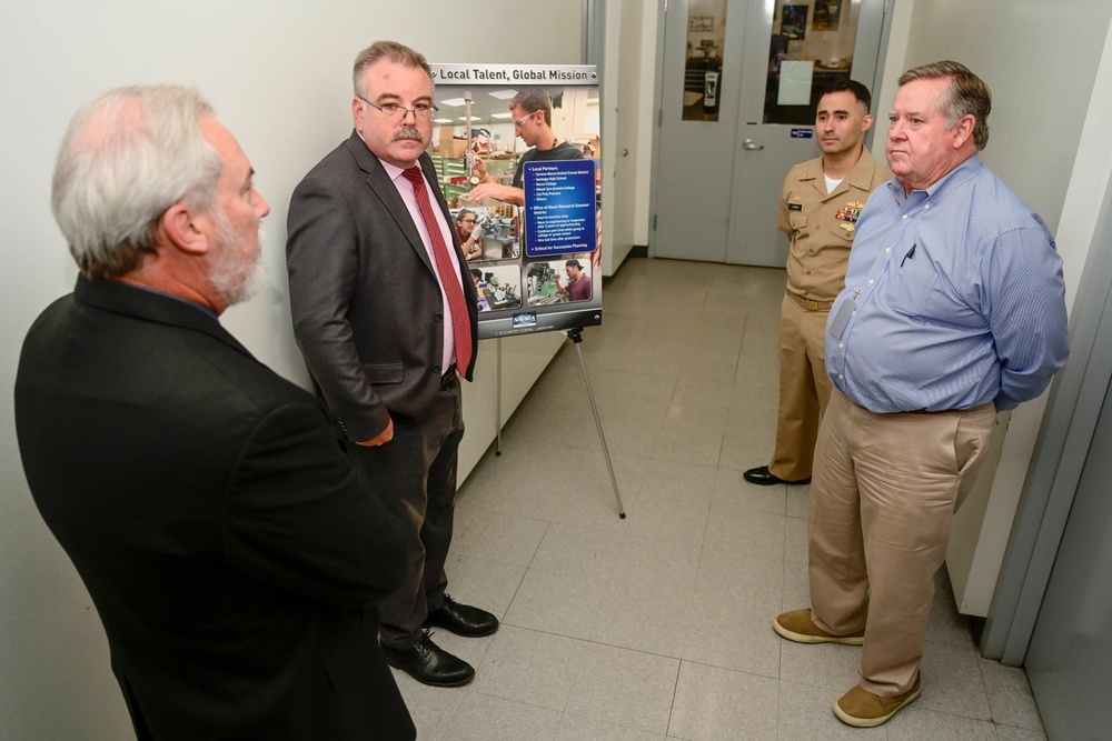 U.S. Rep. Ken Calvert Visits NSWC Corona