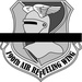 190th ARW mourning band