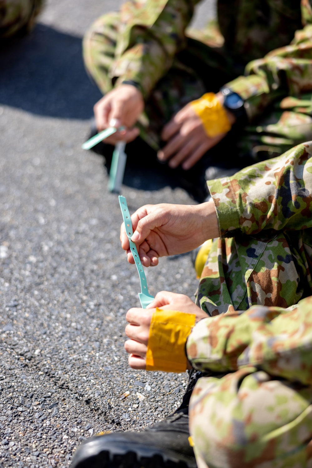 Exercise Active Shield 2022: Japan Ground Self Defense Force respond to simulated hazardous material fire